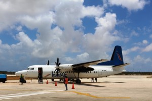 Flug nach Bonaire - Mit der Fokker 50 ab Curacao